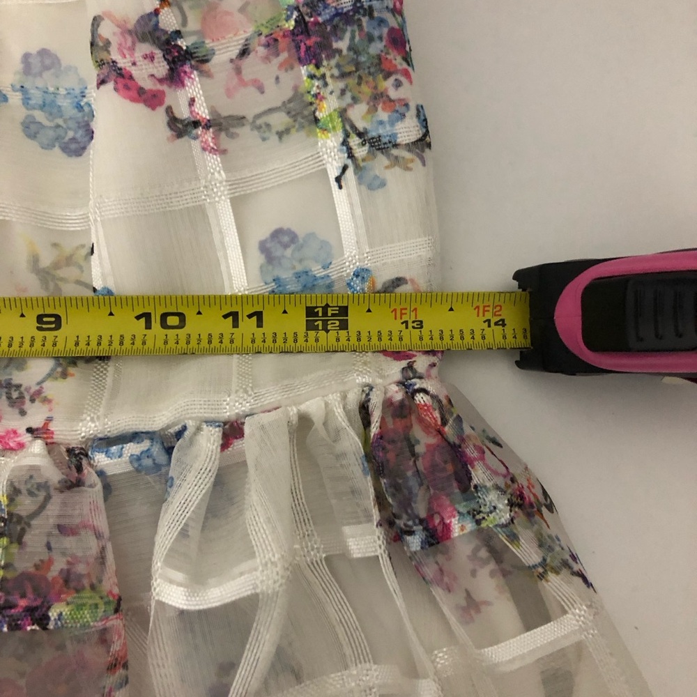 NWT Anthropologie Maeve Peony Garden Party Dress Midi Women’s 4 Floral Coquette - Picture 8 of 9